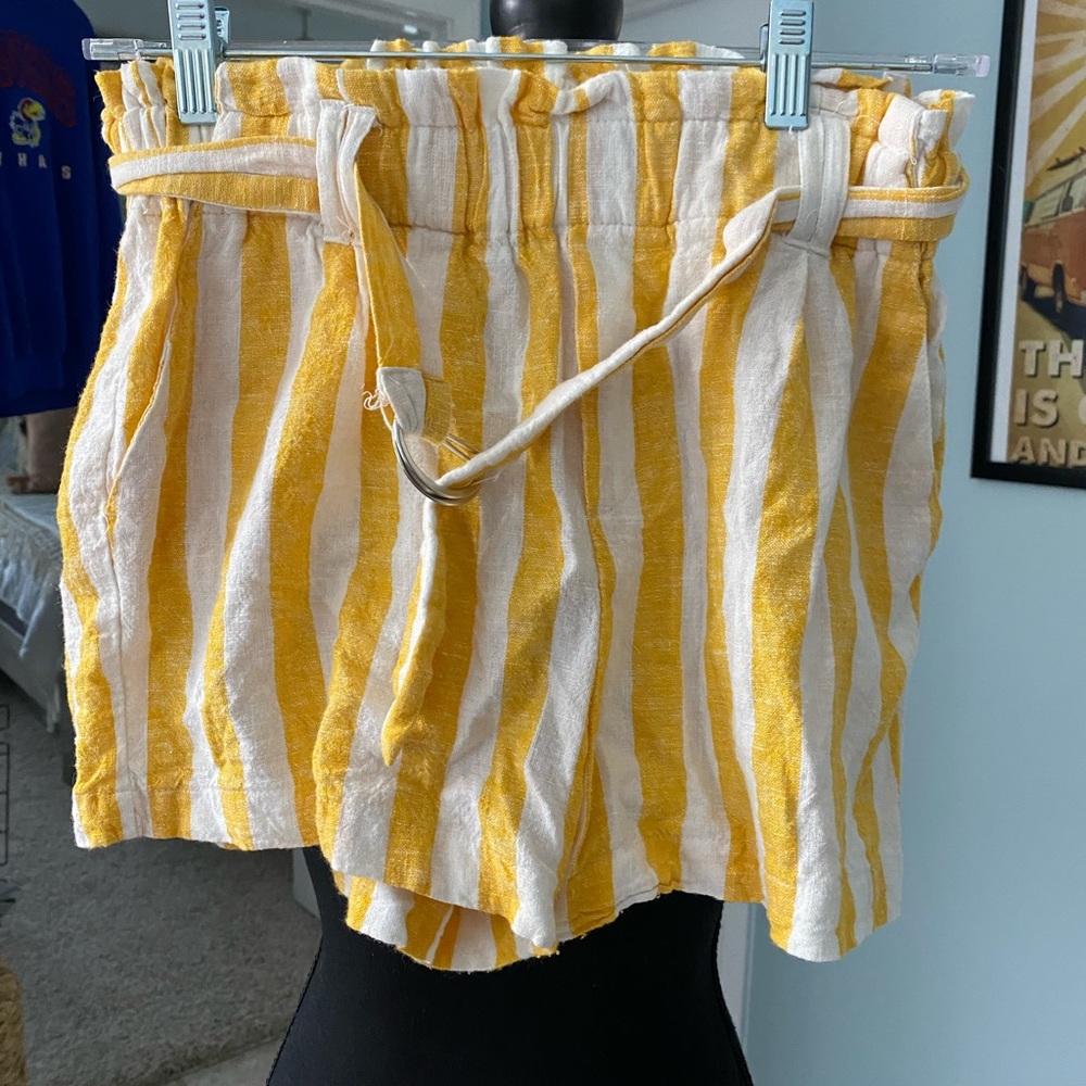 Yellow shorts